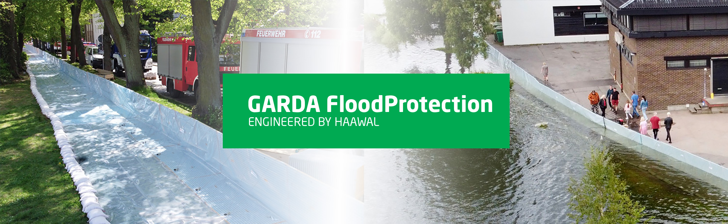 Midlertidig oversvømmelsessikring